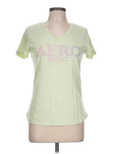 Pre-owned Aéropostale Active T-shirt In Green