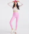 Aéropostale Air Soft High-rise V-front Leggings In Multi