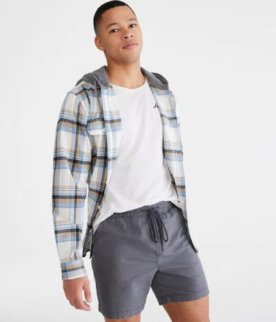 Aéropostale All Day Jogger Shorts 6.5" In Blue