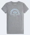 Aéropostale Arch Appliqué Graphic Tee In Gray