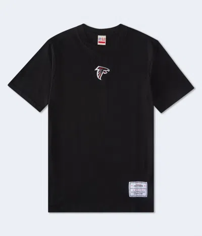 Aéropostale Atlanta Falcons Mini Logo Relaxed Graphic Tee In Black