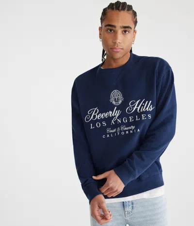 Aéropostale Beverly Hills Crew Sweatshirt In Multi
