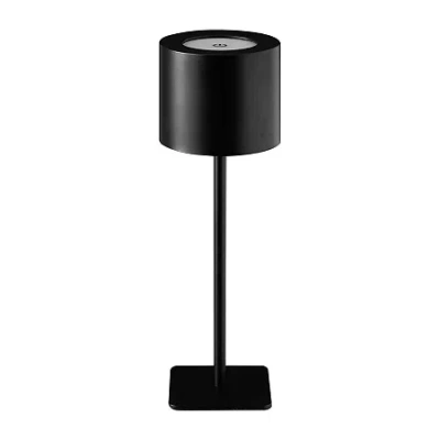 Aéropostale Black Stainless Steel Table Lamp In Multi