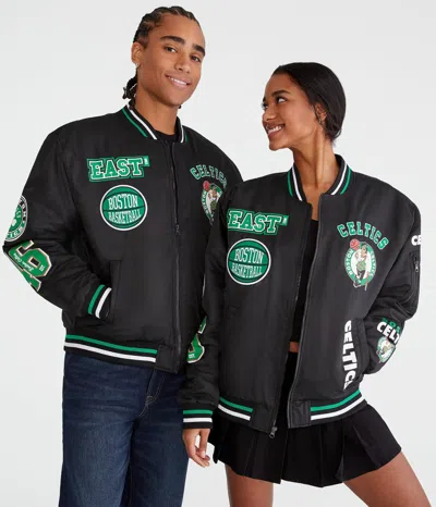 Aéropostale Boston Celtics Basketball Bomber Jacket In Multi