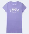 Aéropostale Butterflies Graphic Tee In Multi