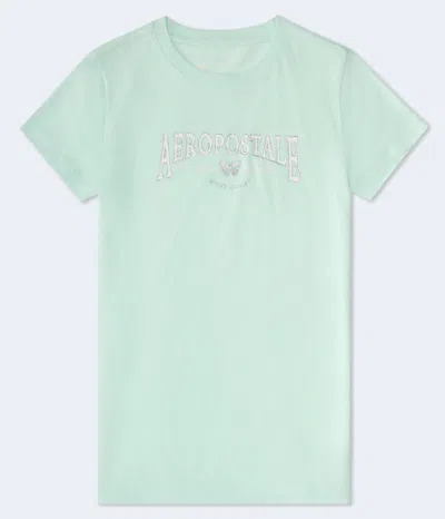 Aéropostale Butterfly Glitter Graphic Tee
