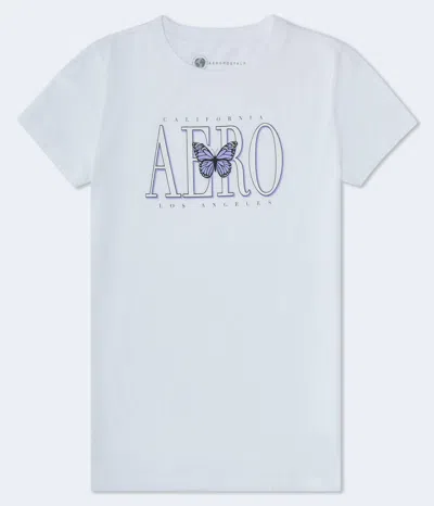 Aéropostale California Butterfly Graphic Tee In Multi