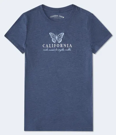 Aéropostale California Butterfly Graphic Tee In Multi