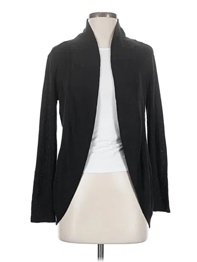 Pre-owned Aéropostale Cardigan Sweater In Black