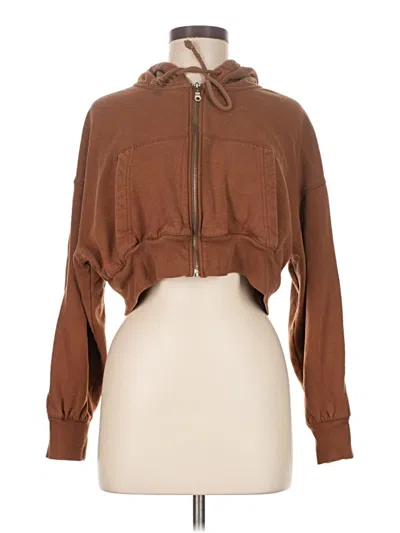 Pre-owned Aéropostale Cardigan Sweater In Brown