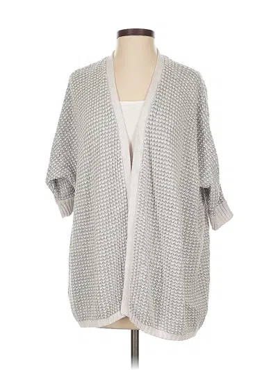 Pre-owned Aéropostale Cardigan Sweater In Gray