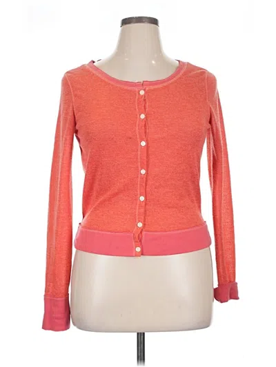 Pre-owned Aéropostale Cardigan Sweater In Orange