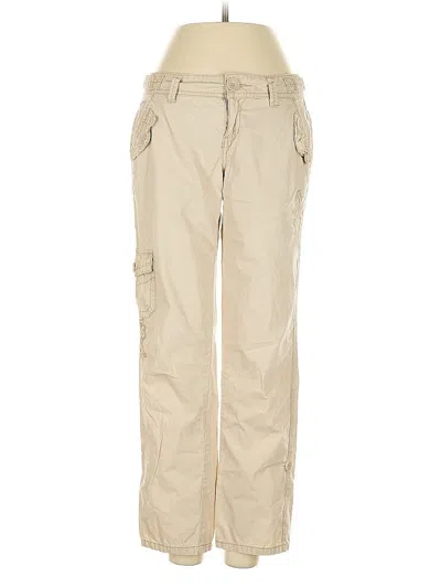 Pre-owned Aéropostale Cargo Pants In Ivory