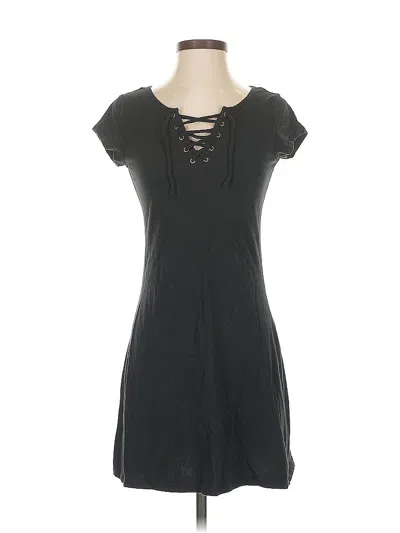 Pre-owned Aéropostale Casual Dress In Black