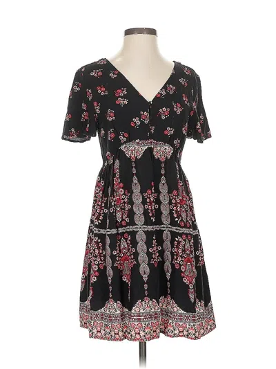 Pre-owned Aéropostale Casual Dress In Black