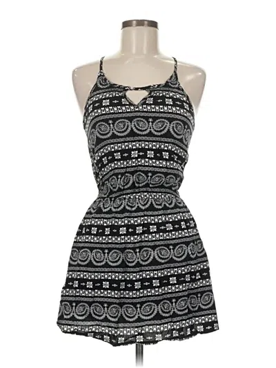 Pre-owned Aéropostale Casual Dress In Black