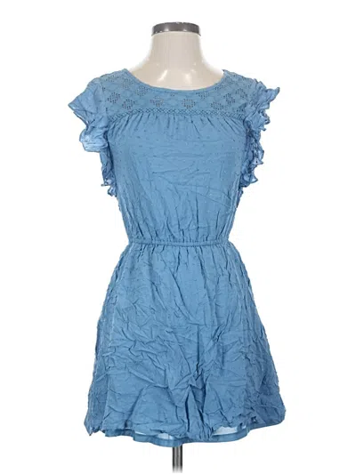 Pre-owned Aéropostale Casual Dress In Blue