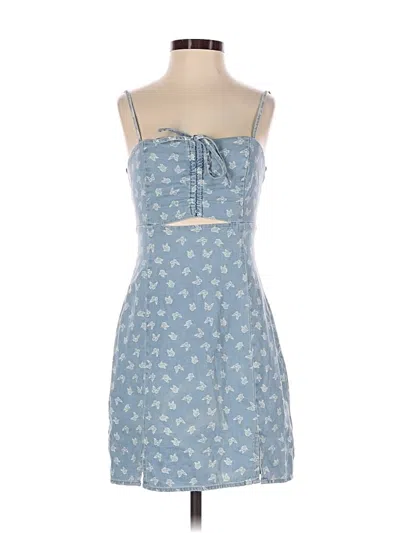 Pre-owned Aéropostale Casual Dress In Blue