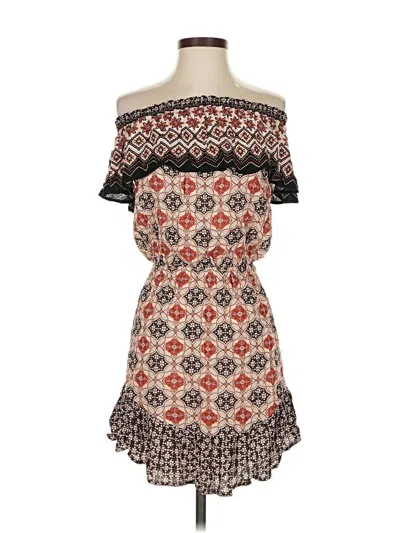 Pre-owned Aéropostale Casual Dress In Brown