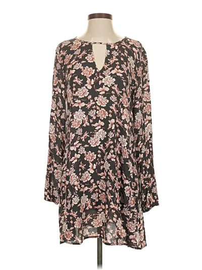 Pre-owned Aéropostale Casual Dress In Brown