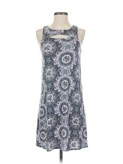 Pre-owned Aéropostale Casual Dress In Gray