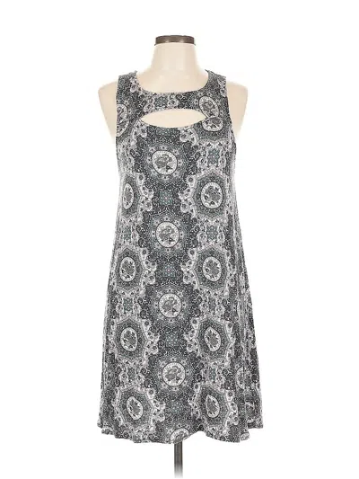 Pre-owned Aéropostale Casual Dress In Gray
