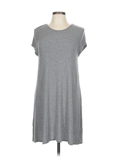 Pre-owned Aéropostale Casual Dress In Gray