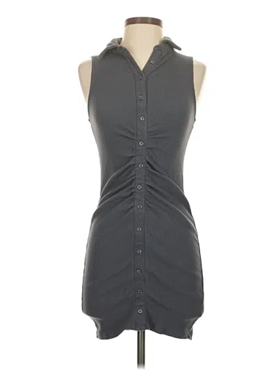 Pre-owned Aéropostale Casual Dress In Gray