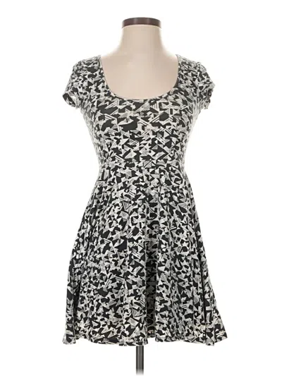 Pre-owned Aéropostale Casual Dress In Gray