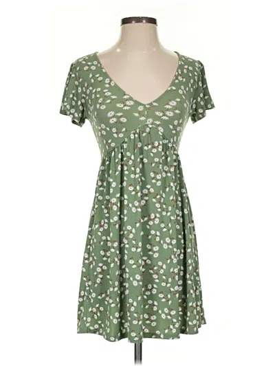 Pre-owned Aéropostale Casual Dress In Green