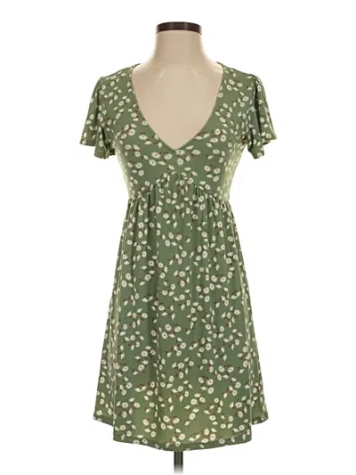 Pre-owned Aéropostale Casual Dress In Green