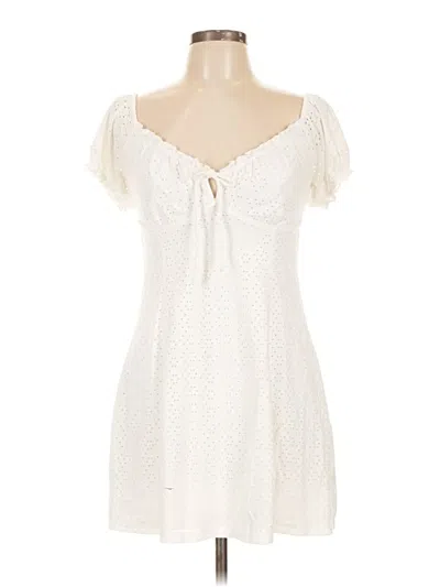 Pre-owned Aéropostale Casual Dress In Ivory