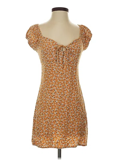 Pre-owned Aéropostale Casual Dress In Orange