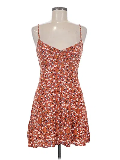 Pre-owned Aéropostale Casual Dress In Orange