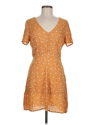 Pre-owned Aéropostale Casual Dress In Orange