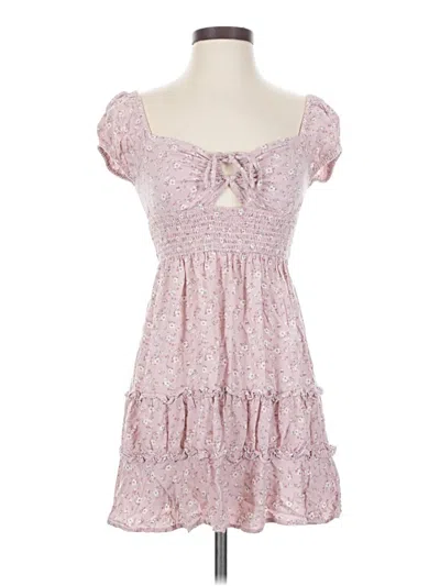 Pre-owned Aéropostale Casual Dress In Pink