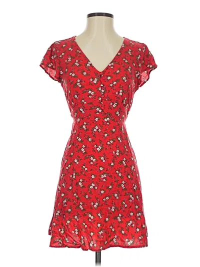 Pre-owned Aéropostale Casual Dress In Red
