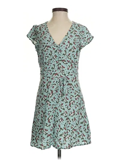 Pre-owned Aéropostale Casual Dress In Teal