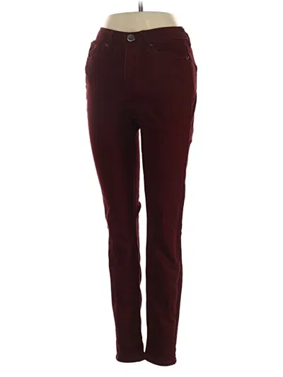Pre-owned Aéropostale Casual Pants In Burgundy