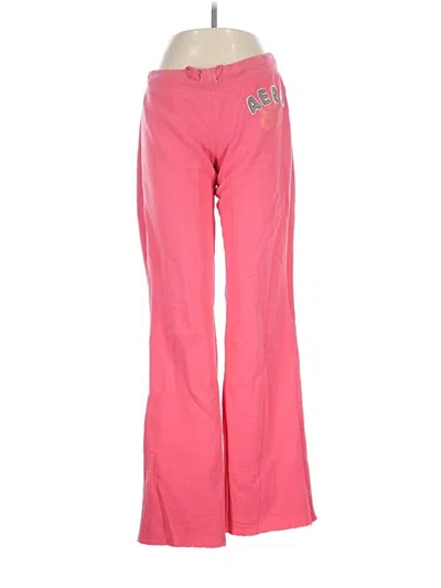 Pre-owned Aéropostale Casual Pants In Pink