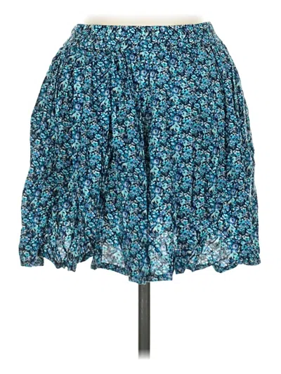 Pre-owned Aéropostale Casual Skirt In Blue