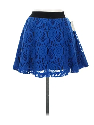 Pre-owned Aéropostale Casual Skirt In Blue