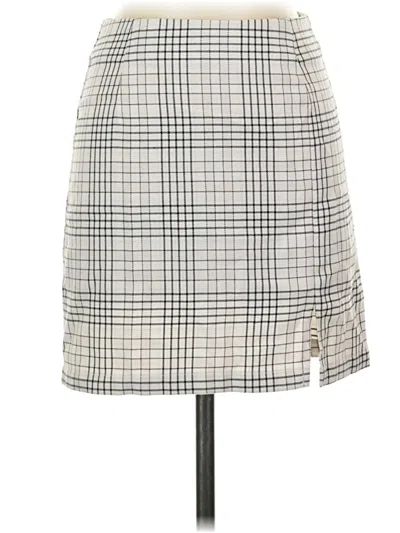 Pre-owned Aéropostale Casual Skirt In Gray