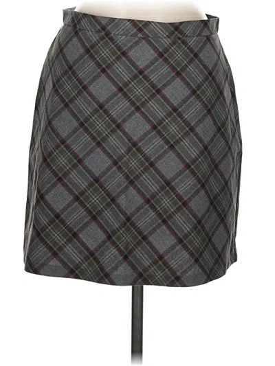 Pre-owned Aéropostale Casual Skirt In Gray