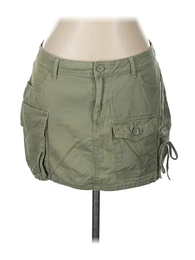 Pre-owned Aéropostale Casual Skirt In Green