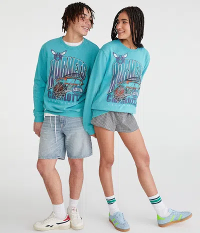 Aéropostale Charlotte Hornets Crew Sweatshirt In Multi