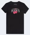 Aéropostale Cherries Graphic Tee In Black