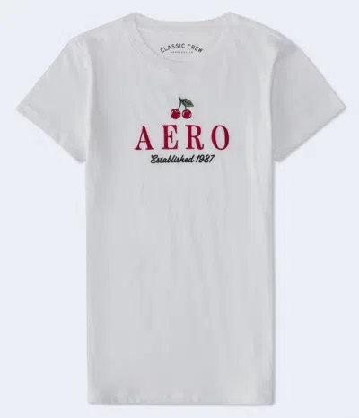 Aéropostale Cherries Logo Graphic Tee In Multi