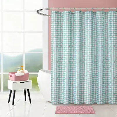 Aéropostale Cherries Shower Curtain Set In Blue
