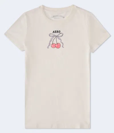 Aéropostale Cherry Bow Graphic Tee In Multi